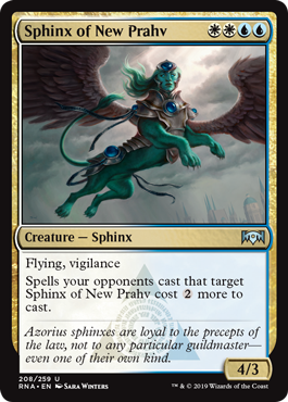 Sphinx of New Prahv (Ravnica Allegiance) Near Mint