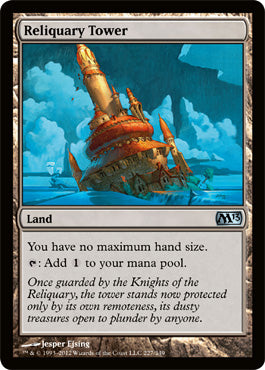 Reliquary Tower (Magic 2013 Core Set) Light Play