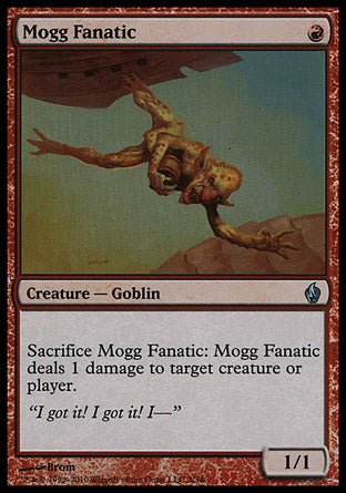 Mogg Fanatic (Premium Deck Series: Fire and Lightning) Medium Play Foil
