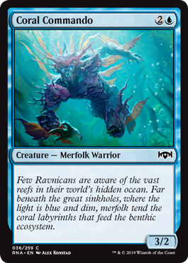 Coral Commando (Ravnica Allegiance) Near Mint