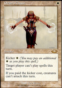 Orim's Chant (Planeshift) Near Mint Foil