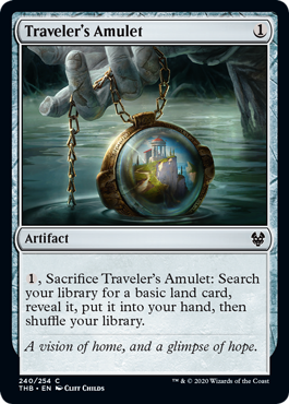 Traveler's Amulet (Theros Beyond Death) Near Mint Foil