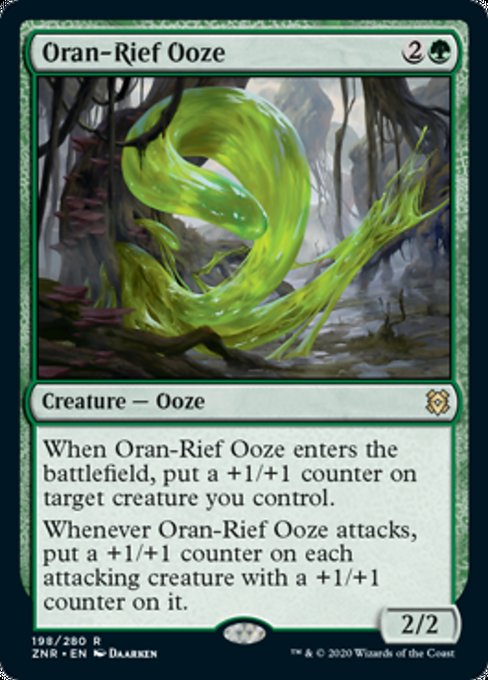 Oran-Rief Ooze (Zendikar Rising) Near Mint