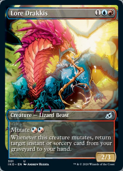 Showcase Lore Drakkis (Ikoria: Lair of Behemoths) Near Mint