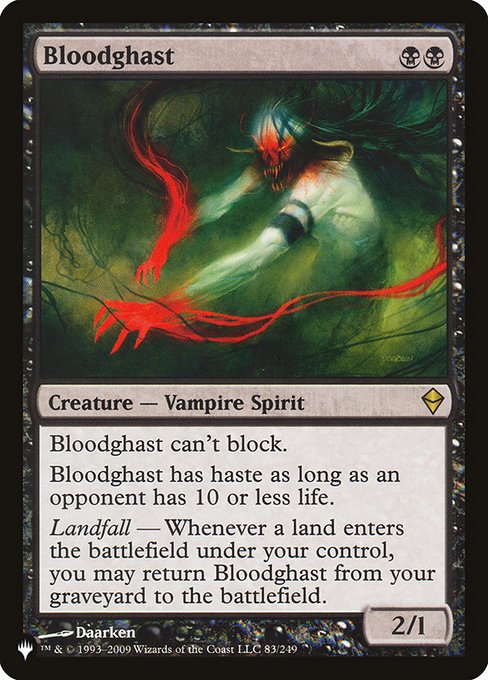 Bloodghast (The List) Medium Play