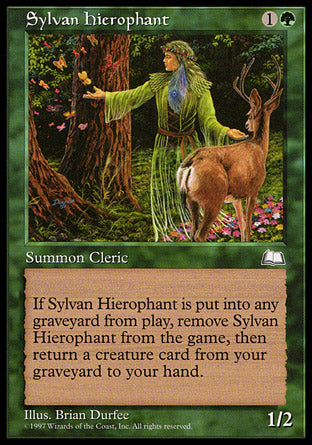 Sylvan Hierophant (Weatherlight) Medium Play