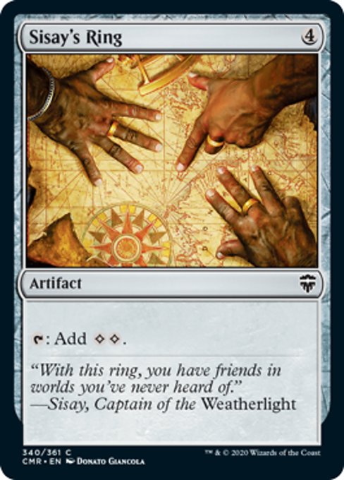 Sisay's Ring (Commander Legends) Near Mint