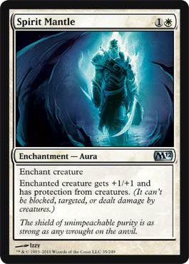 Spirit Mantle (Magic 2012 Core Set) Light Play