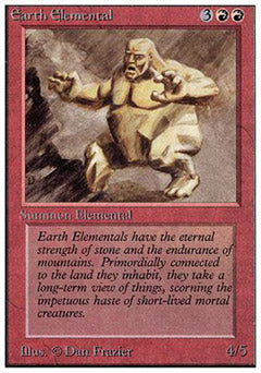 Earth Elemental (Unlimited) Medium Play
