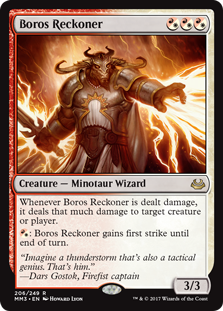Boros Reckoner (Modern Masters 2017) Light Play Foil