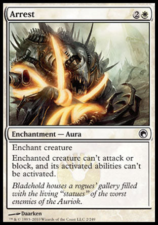 Arrest (Scars of Mirrodin) Near Mint