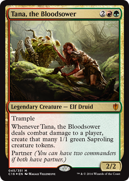 Tana, the Bloodsower (Commander 2016 Edition) Near Mint Foil
