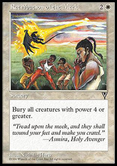 Retribution of the Meek (Visions) Damaged / Poor