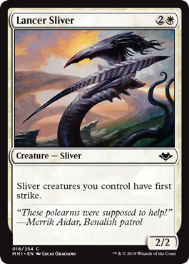 Lancer Sliver (Modern Horizons) Near Mint