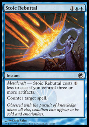 Stoic Rebuttal (Scars of Mirrodin) Medium Play