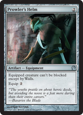 Prowler's Helm (Theros) Near Mint Foil