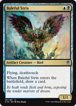 Baleful Strix (Commander 2016 Edition) Near Mint