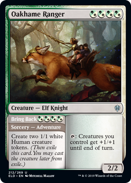 Oakhame Ranger (Throne of Eldraine) Near Mint