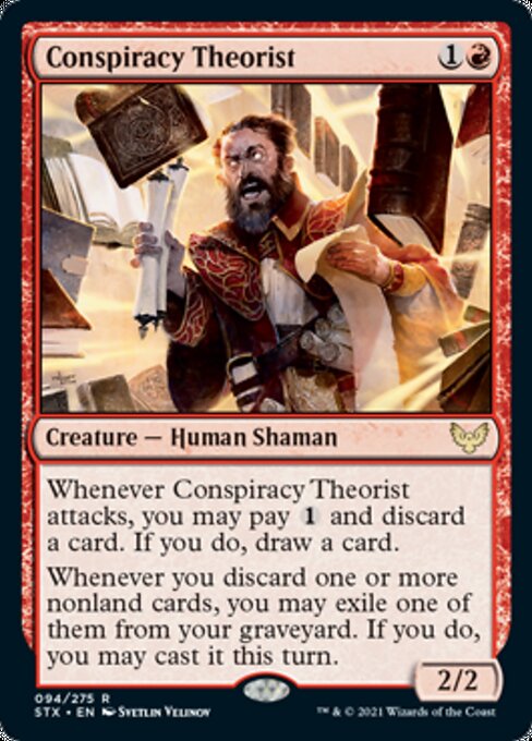 Conspiracy Theorist (Strixhaven) Near Mint