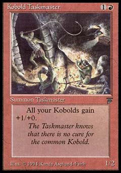 Kobold Taskmaster (Legends) Heavy Play