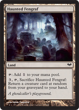 Haunted Fengraf (Dark Ascension) Medium Play