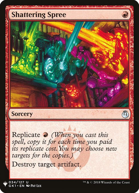 Shattering Spree (Mystery Booster) Near Mint