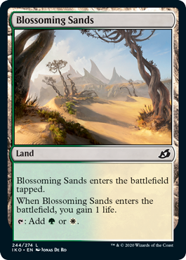 Blossoming Sands (Ikoria: Lair of Behemoths) Near Mint
