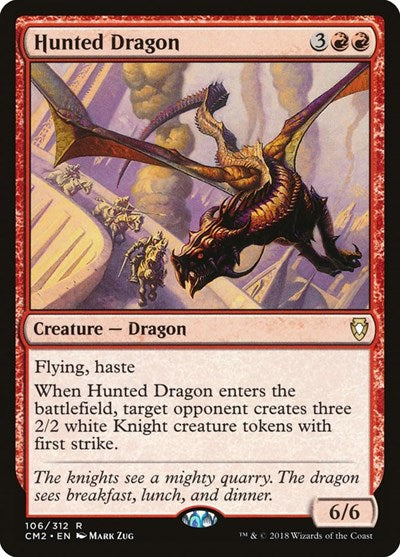 Hunted Dragon (Commander Anthology Volume II) Medium Play