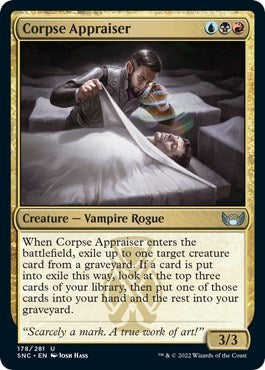 Corpse Appraiser (Streets of New Capenna) Near Mint Foil