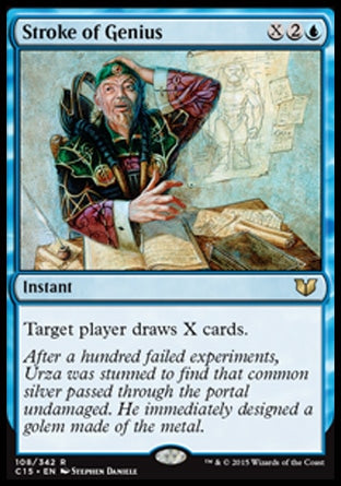 Stroke of Genius (Commander 2015) Near Mint