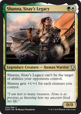 Shanna, Sisay's Legacy (Dominaria) Near Mint