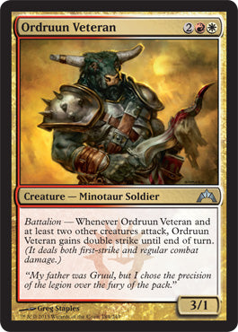 Ordruun Veteran (Gatecrash) Near Mint