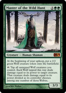 Master of the Wild Hunt (Magic 2010 Core Set) Light Play