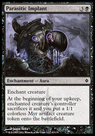 Parasitic Implant (New Phyrexia) Medium Play