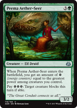 Peema Aether-Seer (Aether Revolt) Medium Play