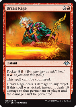 Urza's Rage (Modern Horizons) Near Mint Foil