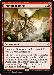 Imminent Doom (Hour of Devastation) Light Play