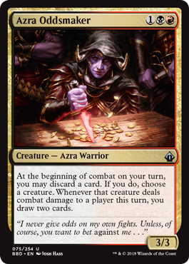 Azra Oddsmaker (Battlebond) Near Mint
