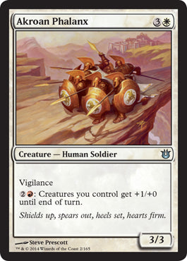 Akroan Phalanx (Born of the Gods) Near Mint Foil
