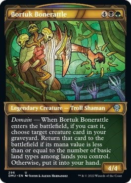 Bortuk Bonerattle (Showcase) (Dominaria United) Near Mint Foil
