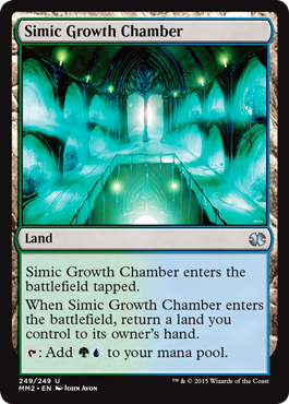 Simic Growth Chamber (Modern Masters 2015) Medium Play Foil