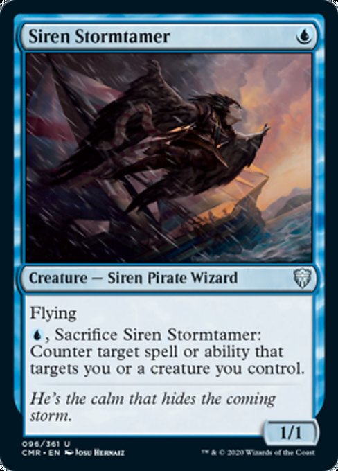 Siren Stormtamer (Commander Legends) Near Mint Foil