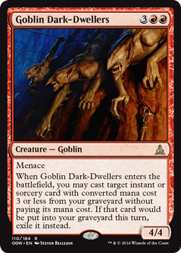Goblin Dark-Dwellers (Oath of the Gatewatch) Medium Play Foil