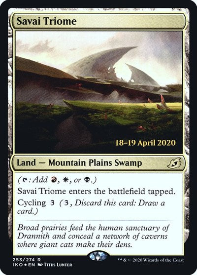 Savai Triome (Promos: Prerelease Cards) Near Mint Foil