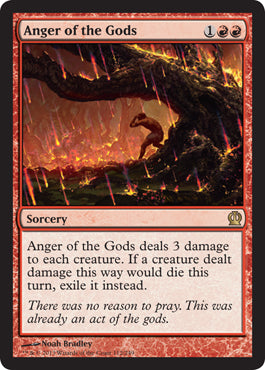 Anger of the Gods (Theros) Near Mint Foil