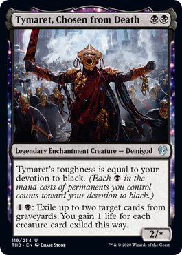 Tymaret, Chosen from Death (Theros Beyond Death) Medium Play