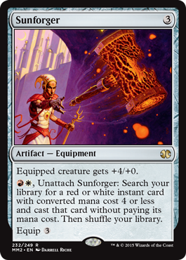 Sunforger (Modern Masters 2015) Medium Play