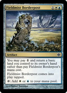 Fieldmist Borderpost (Alara Reborn) Medium Play Foil