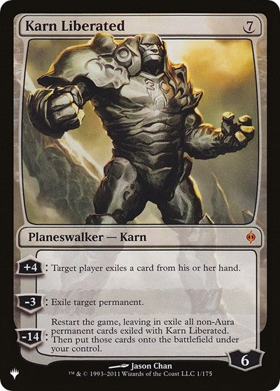 Karn Liberated|3|0|0.00