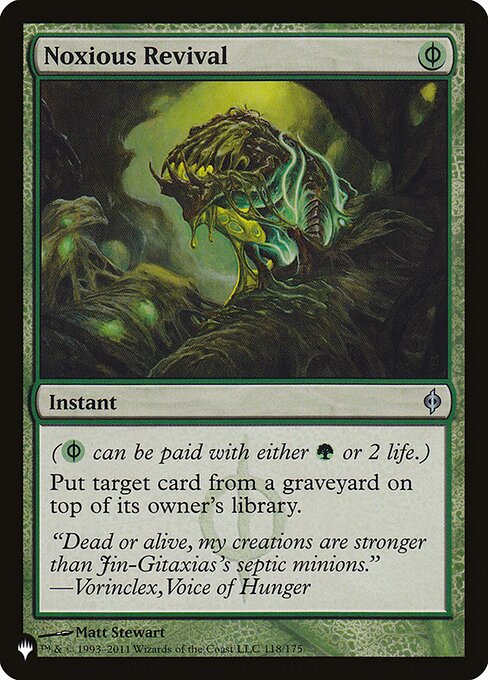 Noxious Revival (The List) Medium Play